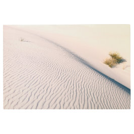 Impresión En Metal Duna de arena blanca