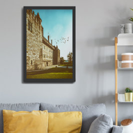 Impresión En Metal Duques del Palacio Braganza, Guimaraes, Portugal.