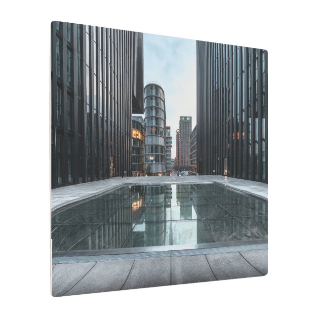 Impresión En Metal Dusseldorf Alemania (Angulado)