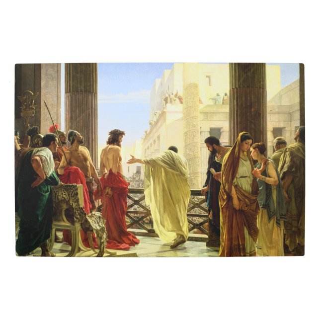 Impresión En Metal Ecce Homo, 1871 por Antonio Ciseri (Anverso)