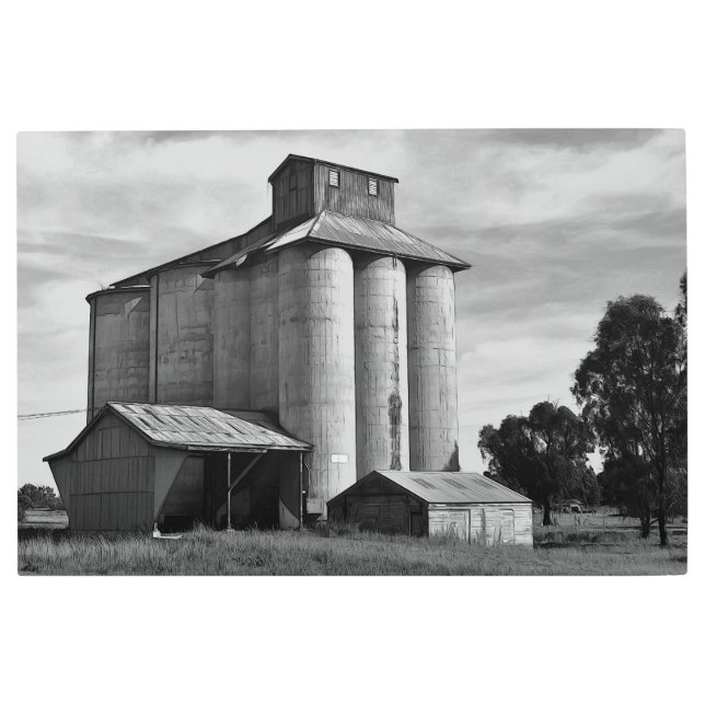 Impresión En Metal Echoes of the Harvest (Anverso)