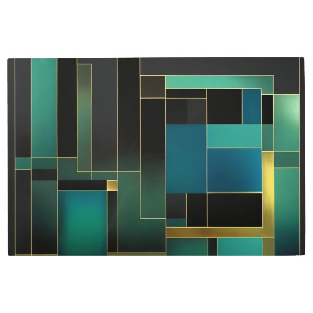 Impresión En Metal Ecos de geometría (Anverso)