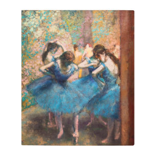 Impresión En Metal Edgar Degas - Bailarinas de azul