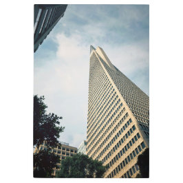 Impresión En Metal Edificio TransAmerica