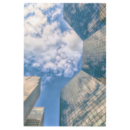 Impresión En Metal Edificios Calgary Modernos