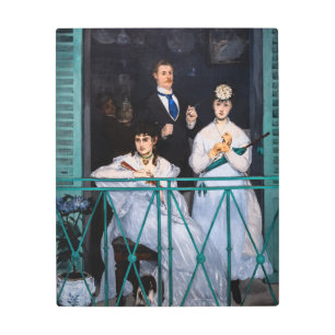 Impresión En Metal Edouard Manet - The Balcony / Le Balcon