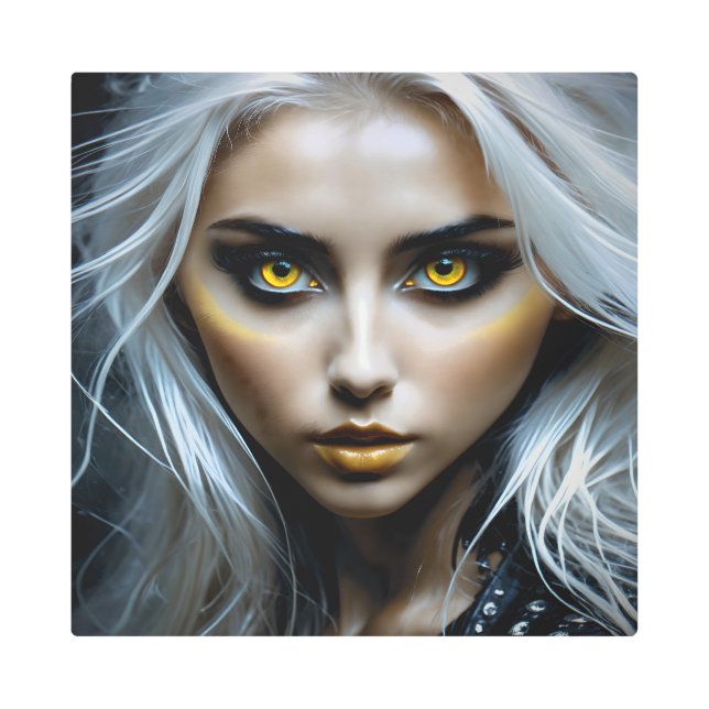 Impresión En Metal El abismo también te mira 23 (Anverso)