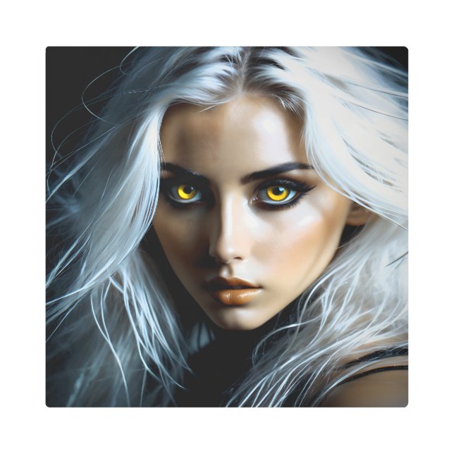 Impresión En Metal El abismo también te mira a ti 15 (Anverso)