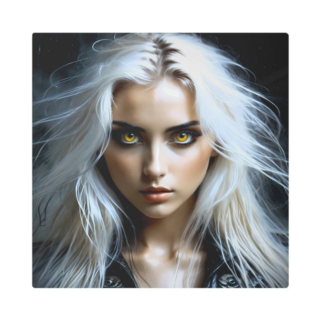 Impresión En Metal El abismo también te mira a ti 31 (Anverso)