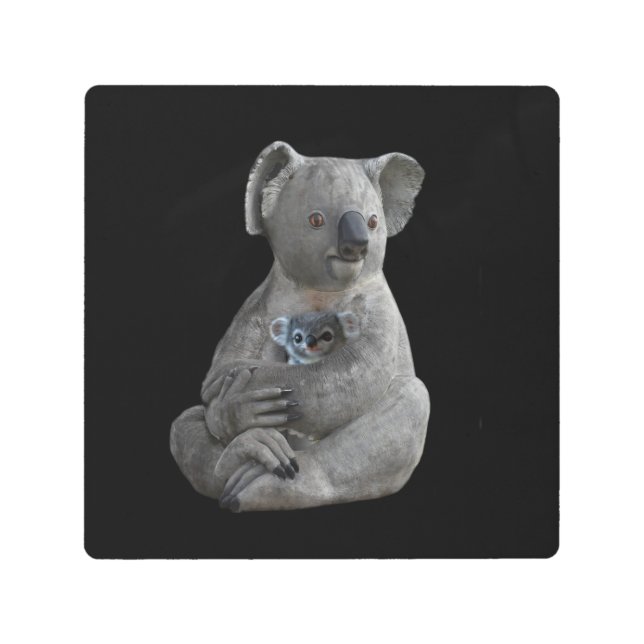 Impresión En Metal El abrazo de una madre (Anverso)