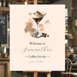 Impresión En Metal El amor está preparando Espresso Martini Bachelore