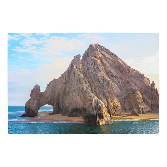 Impresión En Metal El arco | Arco en Cabo San Lucas, México (Anverso)