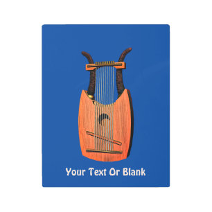 Impresión En Metal El arpa de King David