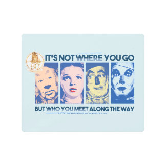 Impresión En Metal El Asistente De Oz™ | A Quién Te Encuentras En El