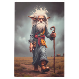 Impresión En Metal El asistente Wandering Elf