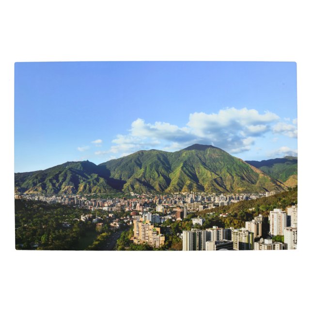 Impresión En Metal El Avila de día - MAXIMA RESOLUCIÓN (Anverso)