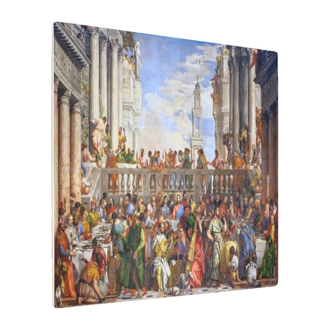 Impresión En Metal El Boda en Cana Paolo Veronese | (Angulado)
