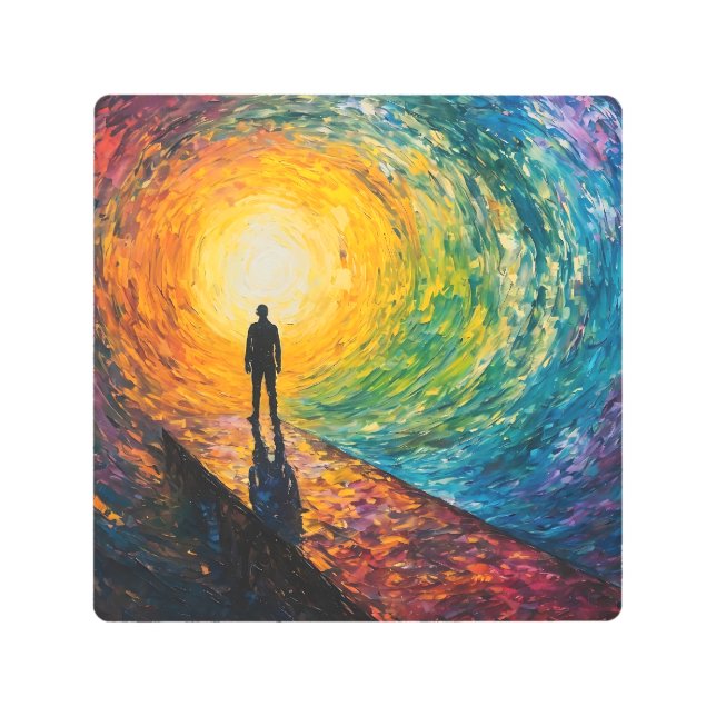 Impresión En Metal El borde de la dimensión (Anverso)