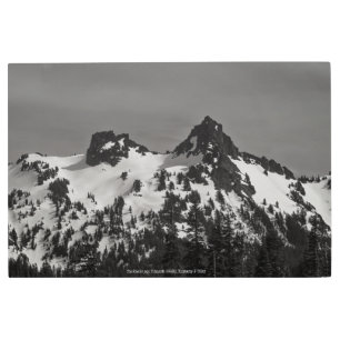 Impresión En Metal El castillo y el pináculo