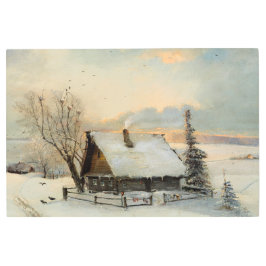 Impresión En Metal El comienzo de la primavera | Alexei Savrasov