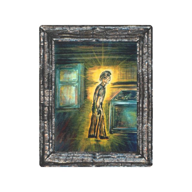 Impresión En Metal El curador (Anverso)