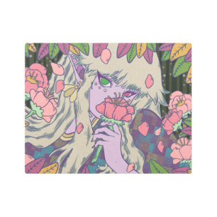 Impresión En Metal El elfo en el jardín