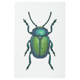 Impresión En Metal El escarabajo tanco