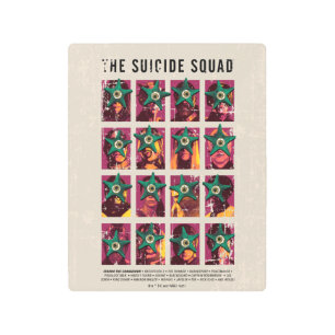 Impresión En Metal El escuadrón suicida   Starro Squad Edition
