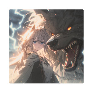 Impresión En Metal El espíritu dentro