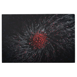 Impresión En Metal El florecimiento