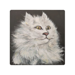 Impresión En Metal El gato del león