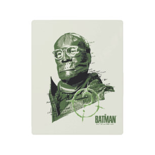 Impresión En Metal El gráfico de caracteres Riddler