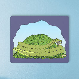 Impresión En Metal El gusano de Lambton