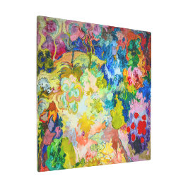 Impresión En Metal El jardín de flores | Carl Lohse |