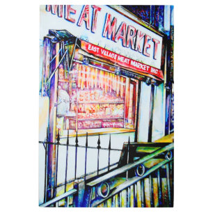 Impresión En Metal El Jardín de la Sabiduría de la Aldea Oriental