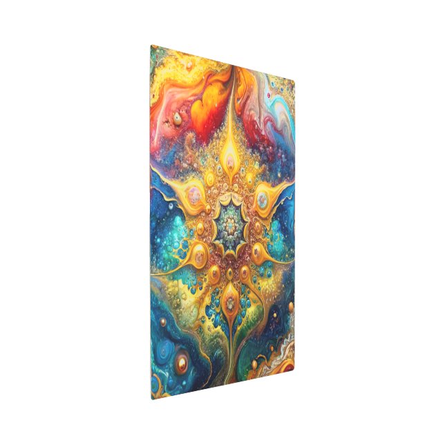 Impresión En Metal El Kaleidoscopio etéreo una sinfonía de opulencia (3/4)