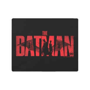 Impresión En Metal El logo de Batman & Catwoman