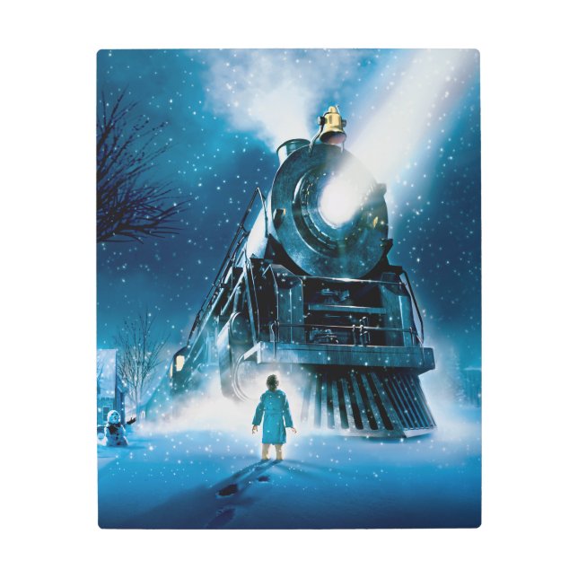 Impresión En Metal El pijama del Polar Express (Anverso)