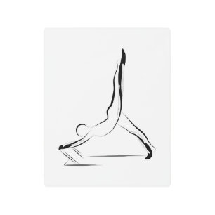 Impresión En Metal El reformador árabe Pilates Pose