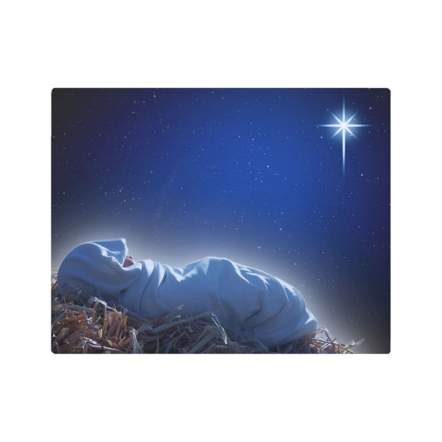 Impresión En Metal El regalo de los Navidades (Anverso)