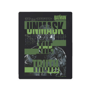 Impresión En Metal El Riddler - Desenmascara La Verdad