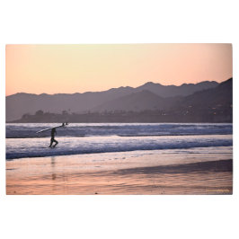 Impresión En Metal El surfista