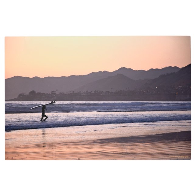 Impresión En Metal El surfista (Anverso)