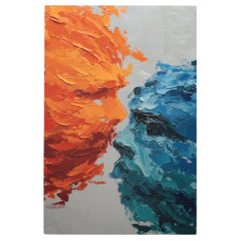 Impresión En Metal El velo de la sabiduría