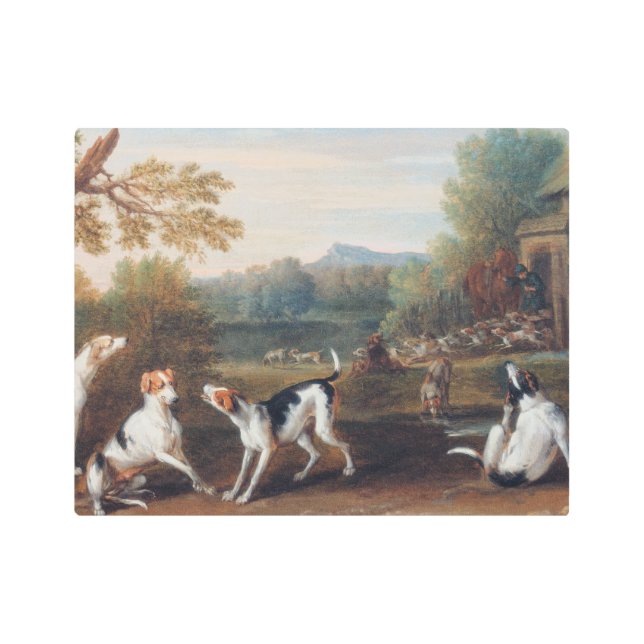 Impresión En Metal El ventilado John Wootton liberando los límites (Anverso)