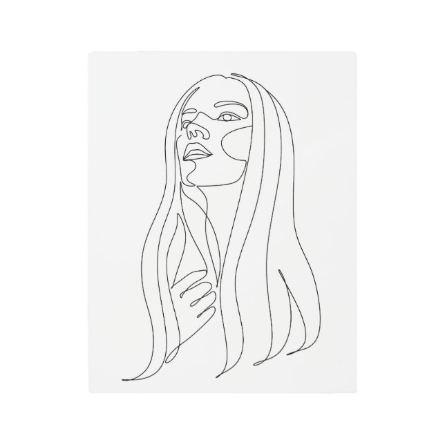 Impresión En Metal Elegancia en simplicidad (Anverso)