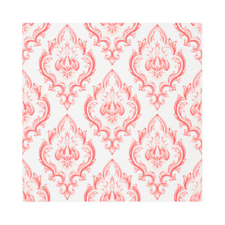 Impresión En Metal Elegancia floral roja eterna