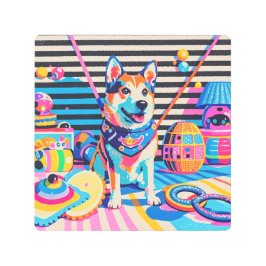 Impresión En Metal Elegancia vintage Floral Wall Art