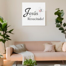 Elegante Pascua "Jesús ha resucitado" Español