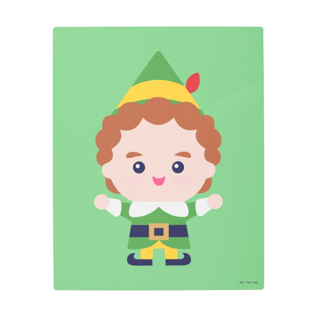 Impresión En Metal Elf the Movie | Buda Cuta (Anverso)